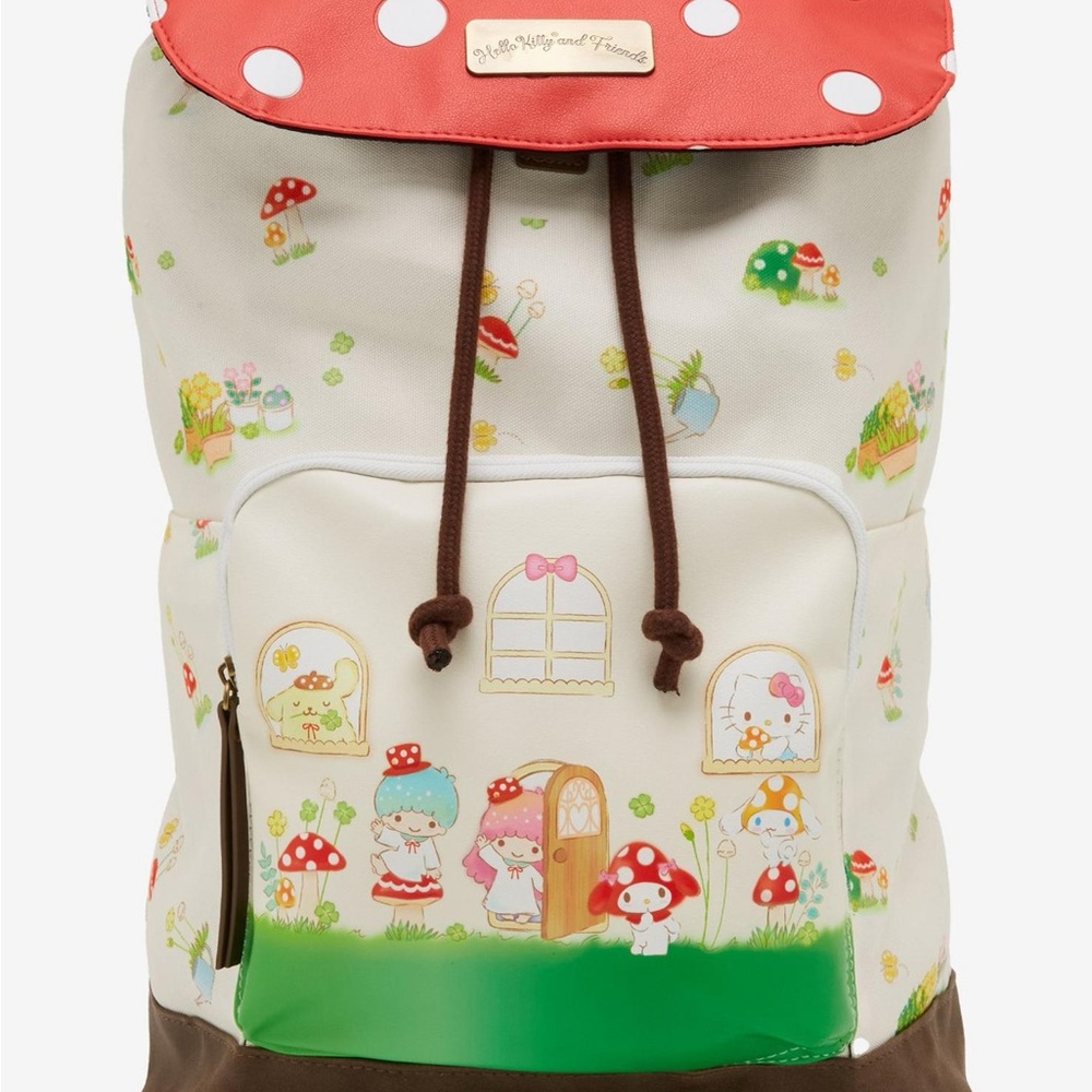 Sanrio Hello Kitty And Friends Mushroom Slouch Backpack